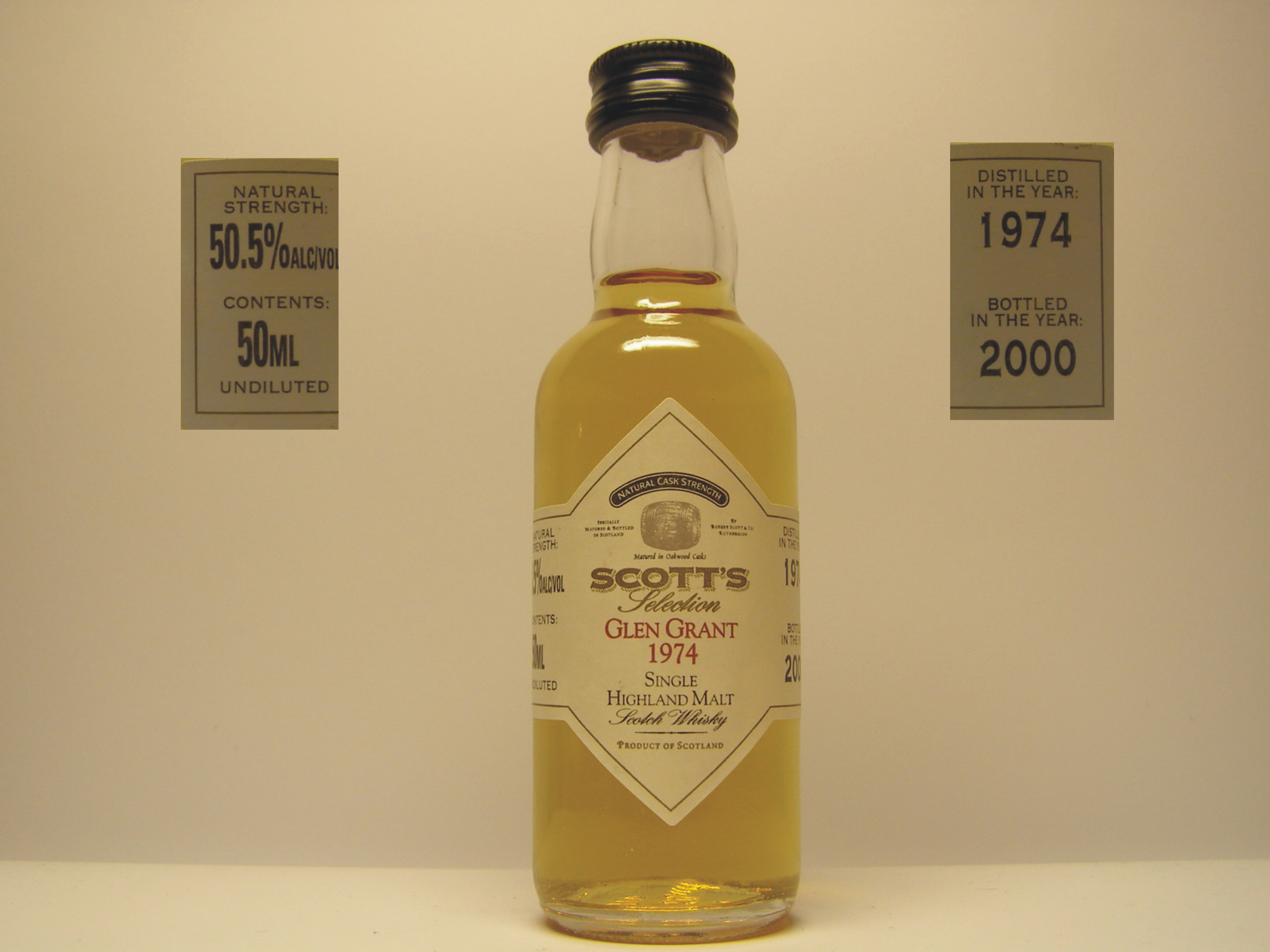 SHMSW 1974-2000 "Scott´s" 50ML 50,5%ALC/VOL